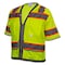 Reflective Apparel ANSI Type R Class 3 Twelve Pocket Surveyors Vest 578ET-LM-6X-7X - alternate 5