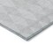 Homeroots 3' X 5' Pewter And Silver Geometric Washable Indoor Outdoor Area Rug 577085 - alternate 8