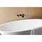 Kingston Brass Two-Handle Wall Mount Tub Faucet, Matte Black KS5020NX - alternate 5