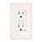 Leviton 15 Amp 125-Volt Duplex Self-Test SmartlockPro Tamper Resistant AFCI/GFCI Dual Function Outlet, White AGTR1-W - alternate 4