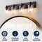 Jonathan Y Irving 27.75" 4-Light Seeded Glass/Iron Modern Contemporary LED Vanity Light, Oil Rubbed Bronze JYL7558E - alternate 11