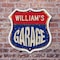 Signmission William's Garage, 6 Inch X 6 Inch, Plastic Sign SHI-P-6-383-WILLIAM - alternate 3