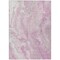Homeroots 8' X 10' Pink And Silver Abstract Washable Indoor Outdoor Area Rug 618373 - alternate 7