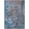 Homeroots 8' X 10' Teal Blue Taupe And Sky Blue Abstract Washable Indoor Outdoor Area Rug 618241 - alternate 8