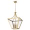 Z-Lite Montalcino Rubbed Brass 4 Light Chandelier 1961-4C-RB - alternate 6