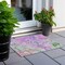 Homeroots 2' X 3' Purple Abstract Washable Non Skid Indoor Outdoor Area Rug 559186 - alternate 9