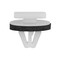 Auveco GM Interior Door Handle Trim - Exterior Moulding Retainer, 15PK 25180 - alternate 1