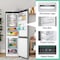 Equator Bottom Mount Refrigerator-Freezer BUILT-IN ICE MAKER Frost Free Reversible 110V - EStar 806899 - alternate 5