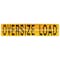 Mytee Products 84in x 18in Aluminum Oversize Load Sign for Trucks Diamond Grade & Reflective AL-OVERSIZE8418 - alternate 6