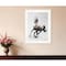 Homeroots Galloping Stallion 1 White Framed Print Wall Art 405086 - alternate 3