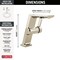 Delta Pivotal Single Handle Mid-Height Vessel Bathroom Faucet 699-PN-PR-DST - alternate 4