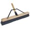 Simple Spaces Push Broom, 24 in Sweep Face, 3 in L Trim, Polypropylene Bristle, 60 in L, Bolt with Brace 93110 - alternate 3