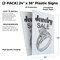 Signmission Jewelry Sale, Plastic Signs Only 24 Inch x 36 Inch, Corrugated Plastic, 2PK CSB-2436-2PACK-Jewelry Sale - alternate 2