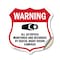 Signmission Video Surveillance Shield Sign Warning A, 18 Inch X 18 Inch, Vinyl Decal SHI-D-18-474 - alternate 1
