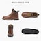 Handpoint Mens 6 in Soft Toe Work Boots-Water Resistant, Slip Resistant, Goodyear Welt Leather, 6.5 ELK84424-EE-6.5 - alternate 7