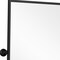Homeroots 31" Black Metal Framed Full Length Hanging Mirror 564452 - alternate 7
