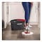O-Cedar EZWring Spin Mop System, White Microfiber Head, Up to 51in Adjustable Red/Gray Handle 148473EA - alternate 9