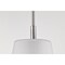 Nuvo Lune, Mini Pendant, Brushed Nickel Finish, Etched White Glass 60/8227 - alternate 8
