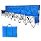 Vevor 6FT Plastic Folding Bench 2 Pack Portable Outdoor Bench for Garden Black, 2PK SN-D183-2W - alternate 1