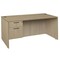 Regency Pedestal Desks, 29 in H, 60 in W X Wood, Noble Oak LSP6030NO - alternate 1