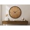 Monarch Specialties Clocks, 30-in. Round, Large Oversized, Wall Clock, Brown, Modern, Contemporary I 9022 - alternate 3