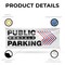 Signmission Public Monthly Parking Right, 48 Inch x 120 Inch, Vinyl Banner B-120-30820 - alternate 5