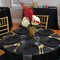 Smarty Had A Party Black with Gold Rim Organic Round Plastic Dinnerware Set (120 Dinner Plates+120 Salad Plates), 240PK 930BGVP-CASE - alternate 9