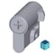Siemens ALPHA 40 mm profile semicylinder with Senat tumbler and 2x keys for 8GK9560-0KK08 - alternate 2