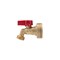 Proline Series Brass 3/4-in PF x 3/4-in MHT 1/4 Turn Hose Bibb 1103-154 - alternate 2