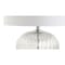 Jonathan Y Judith 21" Mercury Glass LED Table Lamp, Silver/Ivory JYL4015A - alternate 5