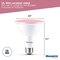 Bulbrite 90-W Equivalent, Pink Color PAR38 Weatherproof Outdoor E26 Medium Base Flood LED Light Bulb COLOR 861910 - alternate 8