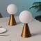Jonathan Y Macie 11.75" Modern Minimalist Globe Rechargeable/Cordless Dimmable Integrated LED Table Lamp w, 2PK JYL7159D-SET2 - alternate 6
