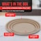 Bakken- Swiss White Marble Nonstick Pizza Pan Set of 3, Carbon Steel, Oven Safe, Dishwasher Safe, Easy Cleanup BKPIZA3MRWHT - alternate 5