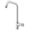 Vigo Cass Industrial Single Handle Kitchen Bar Faucet in Stainless Steel VG02040ST - alternate 1