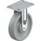 Blickle Rigid Plate Caster, Gry Nylon, 8", 2000 lb. BHS-SPOG 201K-16 - alternate 1
