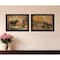 Homeroots Set Of Two Call of the Wild 2 Black Framed Print Wall Art, 2PK 407195 - alternate 2