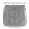 Uni Pro Yellow Seat for John Deere Gator w/ Drain Hole GWG311371 - alternate 3