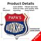 Signmission Papa's Workshop, 12 inch X 12 inch, Plastic Sign, 2PK SHI-P-2PACK-12-489-PAPA - alternate 5