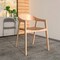 Leisuremod Rivo Collection Elegant Dining Chair in Natural Wood, 4PK RC20NW4 - alternate 7