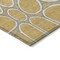 Homeroots 8' X 10' Gold Gray And Ivory Abstract Washable Indoor Outdoor Area Rug 600531 - alternate 8