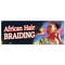 Signmission African Hair Braiding, 18 Inch, Banner B-30339 - alternate 1