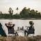 Simple Deluxe Furniture, camping chair 14x14x23inch, #02, black, small size FNCHARCAMP02BS - alternate 5