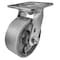 Hyw Products Heavy Duty Caster 5in Steel Wheel, Swivel 40-50S-A1-SS - alternate 1