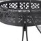Homeroots 40in Black Steel Wood Burning Round Fire Pit 666302 - alternate 4