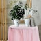 Smarty Had A Party 84 Pink Round Disposable Plastic Tablecloths 96 Tablecloths, 96PK 823270-PNK-CASE - alternate 8