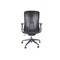 We'Re It LiDO Series High Back Upholstered Office Chair, Eco Leather, Black OFD6800P-BLK - alternate 4