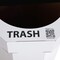 Happimess Fleur 25-Gallon Disposable Corrugated Cardboard Event Trash Can and Recycling Bin, Cotton White, 2PK HPM1300E-SET2 - alternate 7