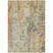 Homeroots 9' X 12' Terra Cotta Beige And Dark Gray Abstract Washable Indoor Outdoor Area Rug 605528 - alternate 6