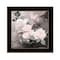 Homeroots Noir Roses 1 Black Framed Print Wall Art 416096 - alternate 1