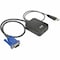 Tripp Lite KVM CONSOLE TO USB 2.0 PORTABLE LAPTOP CRASH CART ADAPTER WITH FILE TRANSFER AND B032-VU1 - alternate 11